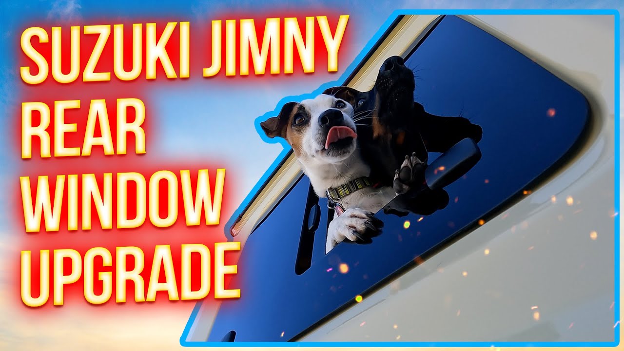 Suzuki Jimny JB74 l Rear Sliding Window Upgrade l Must have for Dogs! 🐶🐕🐩🐕‍🦺