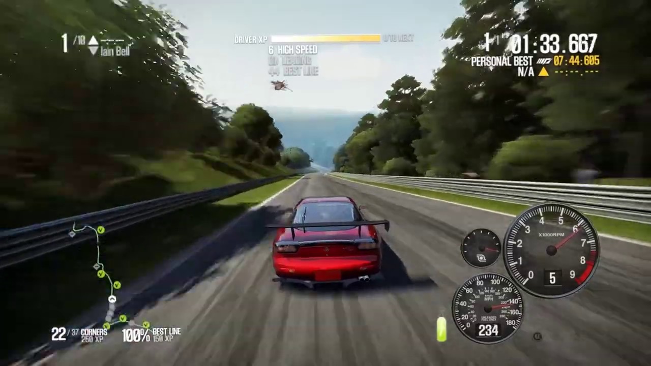 Need For Speed Shift 2 : Unleashed Quick Race Rx-7 Nürburgring