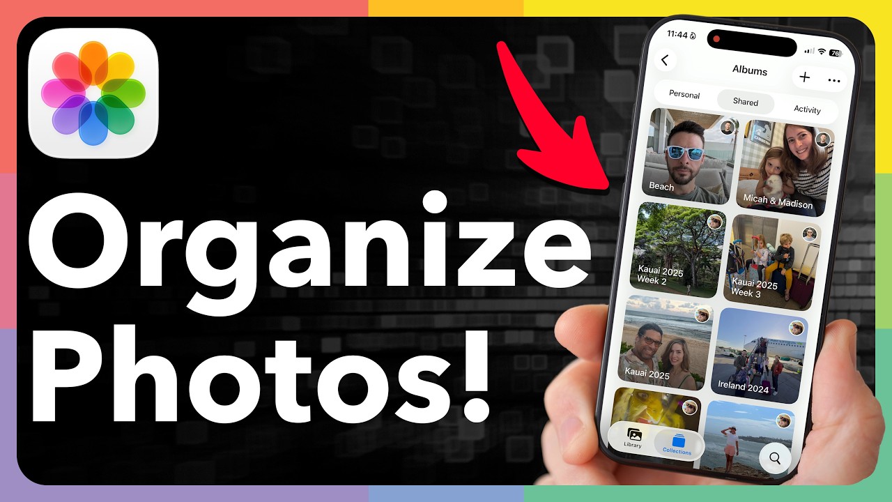 Как НАСТОЯЩЕ упорядочить БЕСПОРЯДОК с фотографиями на iPhone