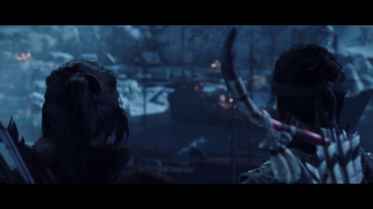 Ghost of Tsushima desde la oscuridad honor y cenizas lobos a las puertas una tormenta en ciernes