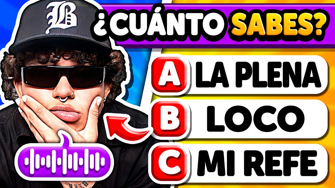 ¿Cuánto sabes sobre Beéle? 🎶 ¿La Plena o No tiene Sentido? ⭐️ Adivina La Canción | Club Quiz Trivia