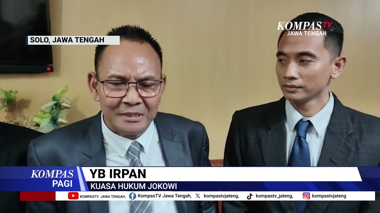 Dua Teman Jokowi Jadi Saksi di Sidang Gugatan Citizen Law Suit di Pengadilan Negeri Surakarta