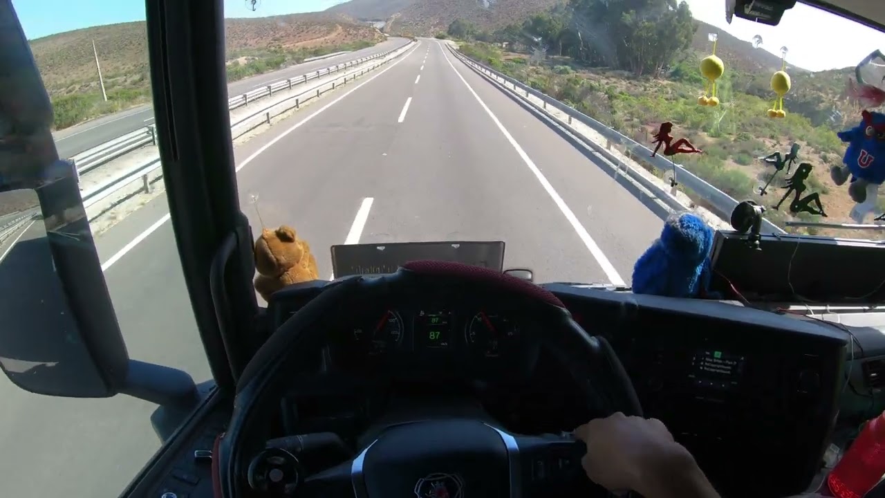 Cómo se frena un Scania usando la inercia con el Retarder