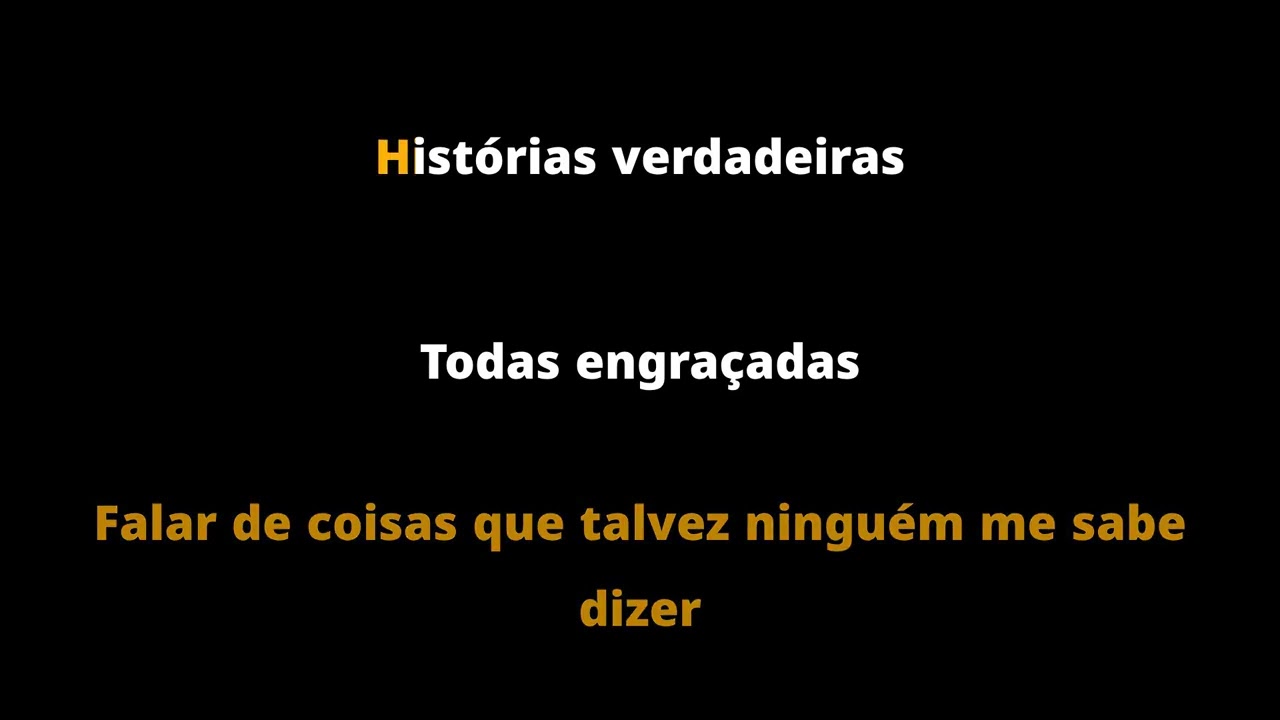 KARAOKE   HISTÓRIAS VERDADEIRAS