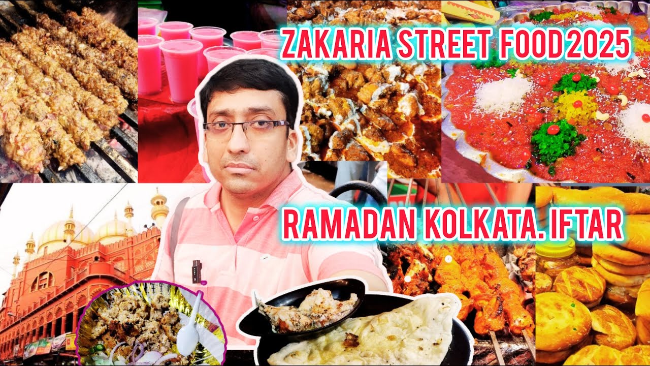 Zakaria Street IFTAR 2025 | Street Food Festival In Kolkata For Ramada | Ramzan Special Foods 2025