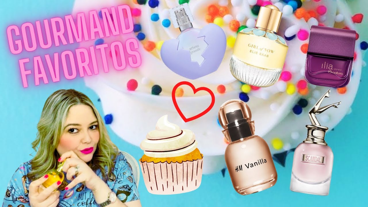 10 perfumes gourmand favoritos #2021! 🤩🍬🧁🍭🤍💛❤️💘 #perfumesgourmand actualizado!