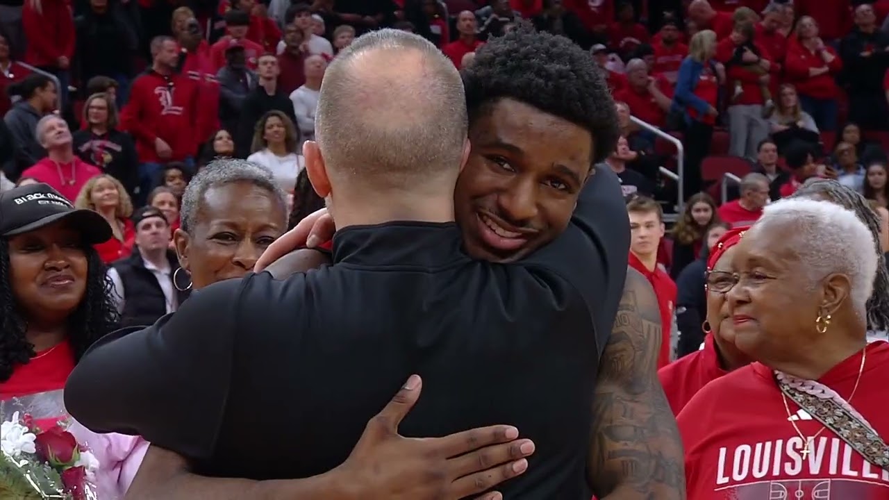 Louisville Men's Basketball Senior Day Walks