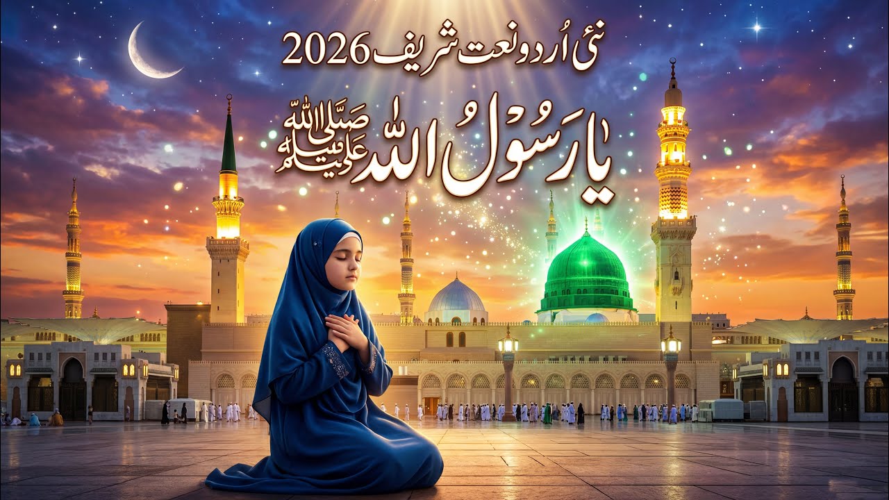 Ya Rasool Allah دل کو چھو لینے والی نئی نعت شریف 2026| Beautiful Urdu Naat Sharif #naat #naatsharif