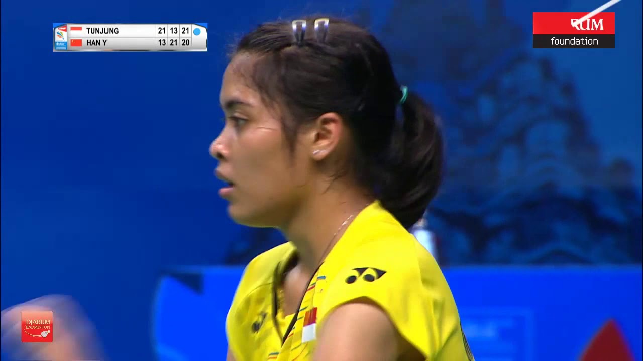 GREGORIA MARISKA [ INDONESIA ] VS HAN YUE [ CHINA ] - WORLD JUNIOR CHAMPIONSHIPS 2017 | WS FINALS