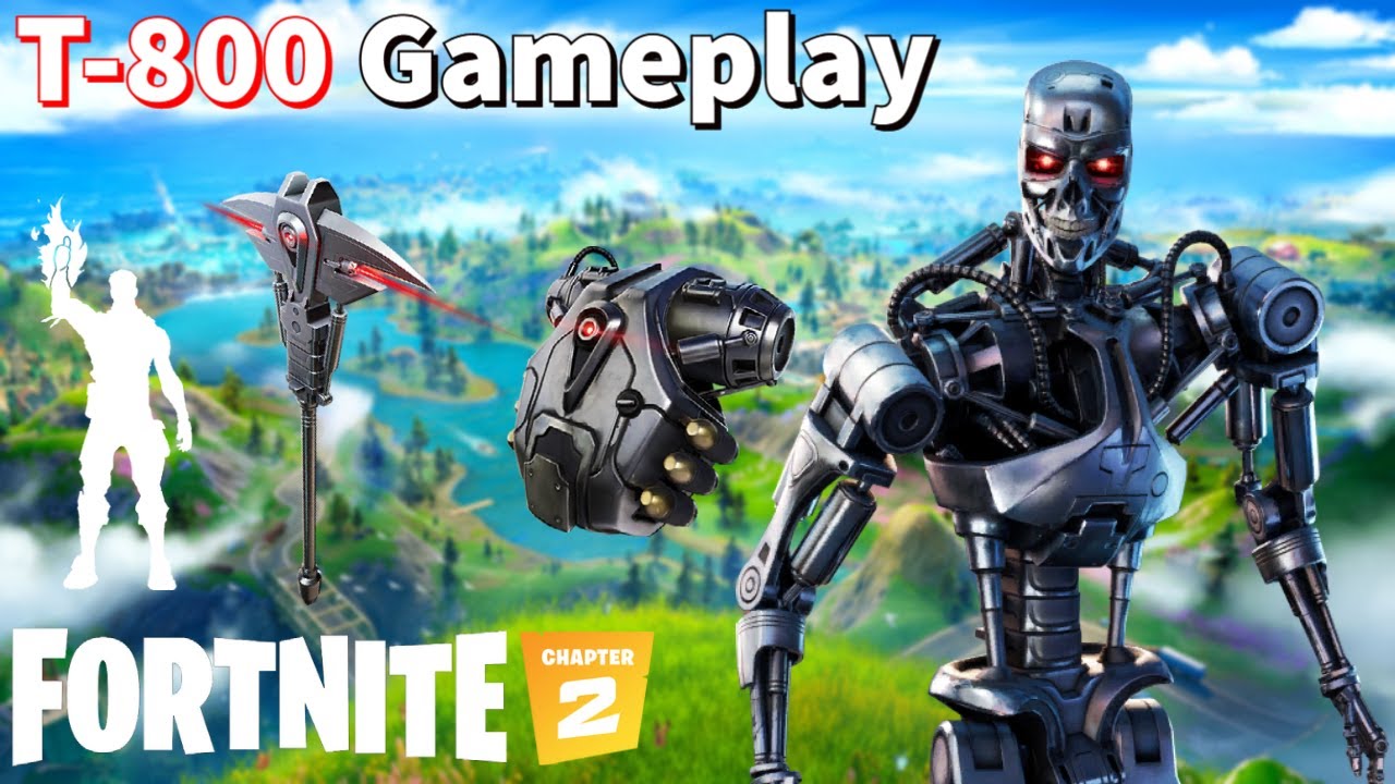 T-800 Gameplay | Fortnite - No Commentary