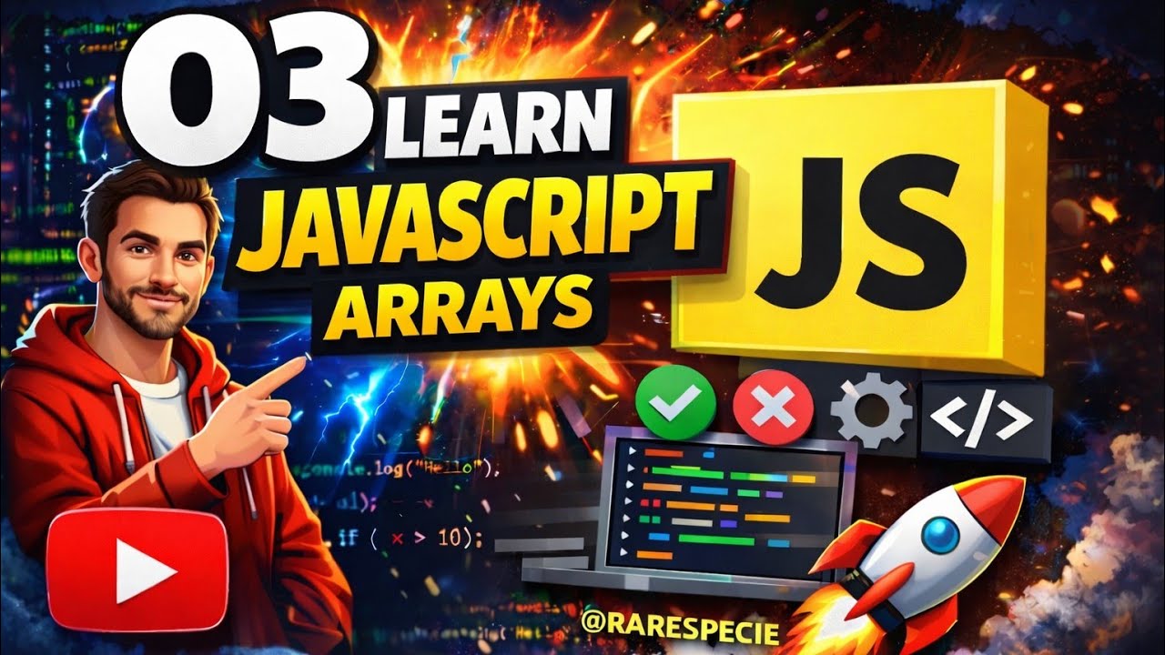 Знания о массивах JavaScript | Объяснение за 15 минут (с реальным примером)