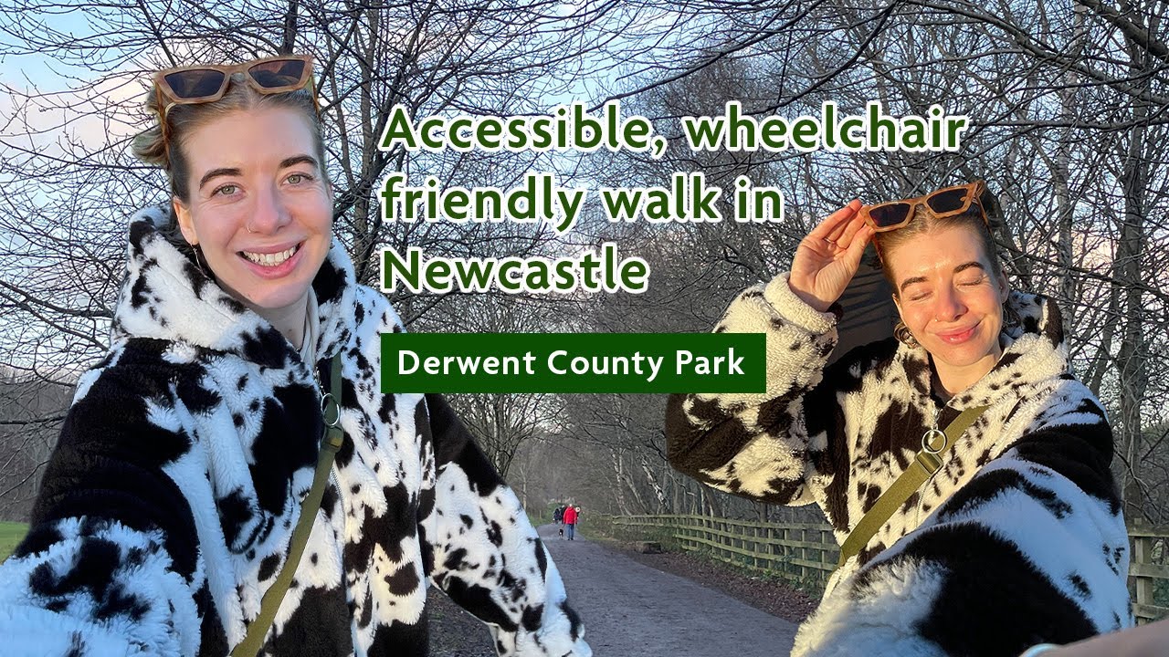 Wheelchair & Pram Friendly Walk in Newcastle | Derwent County Park | Chronically Walking