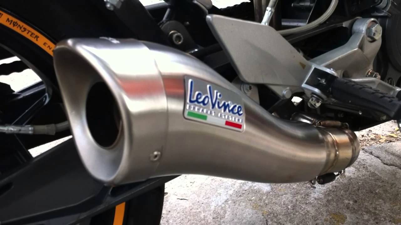 KTM Duke 200 Leovince Cobra Exhaust