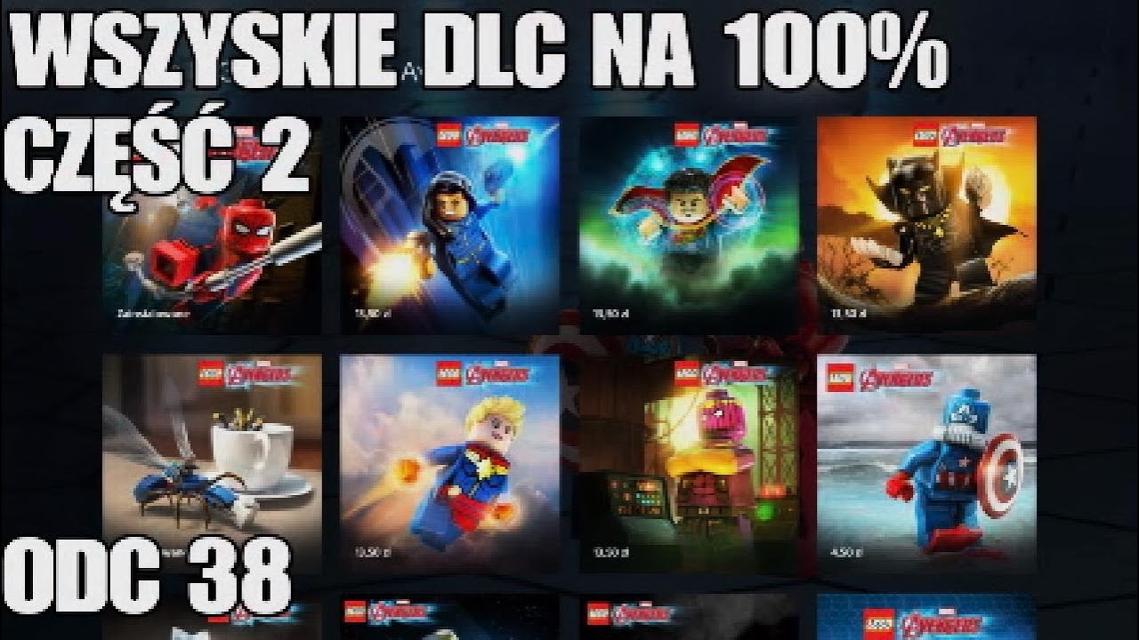 LEGO MARVEL AVENGERS - WSZYSKIE DLC NA 100% CZĘŚĆ 2