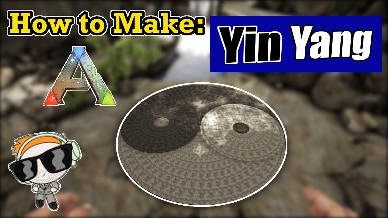 ARK Yin Yang Symbol Tutorial || OFFICIAL SETTINGS ||