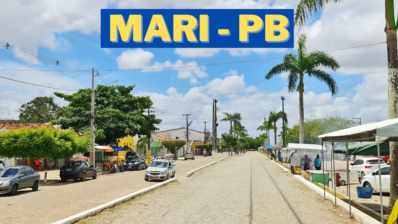 Passeio pela cidade de Mari na Paraíba.