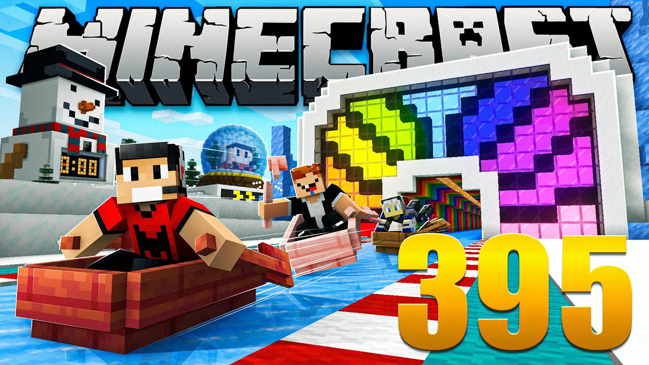 ULTIMATE KART RACE - Minecraft Em busca da casa automática #395