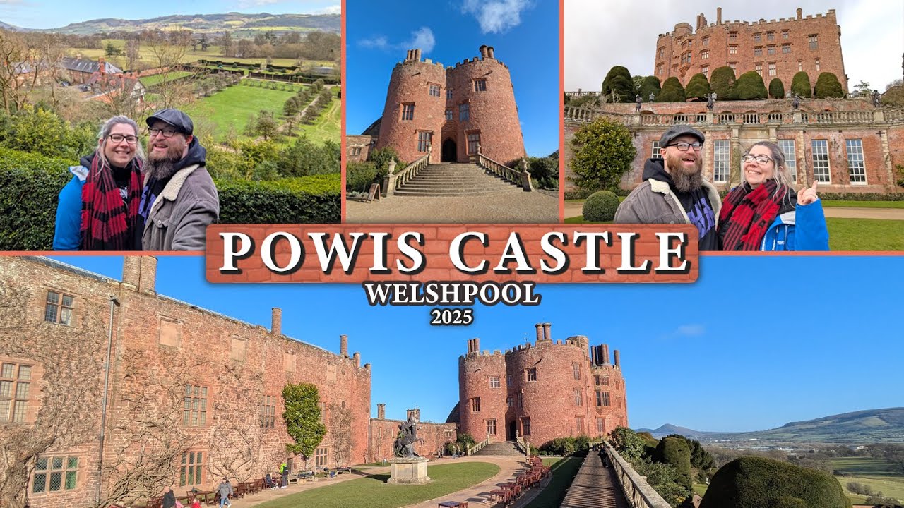 Exploring The Historic Castle Powis in Welshpool | Stately Rooms & Beautiful Gardens! 🏰