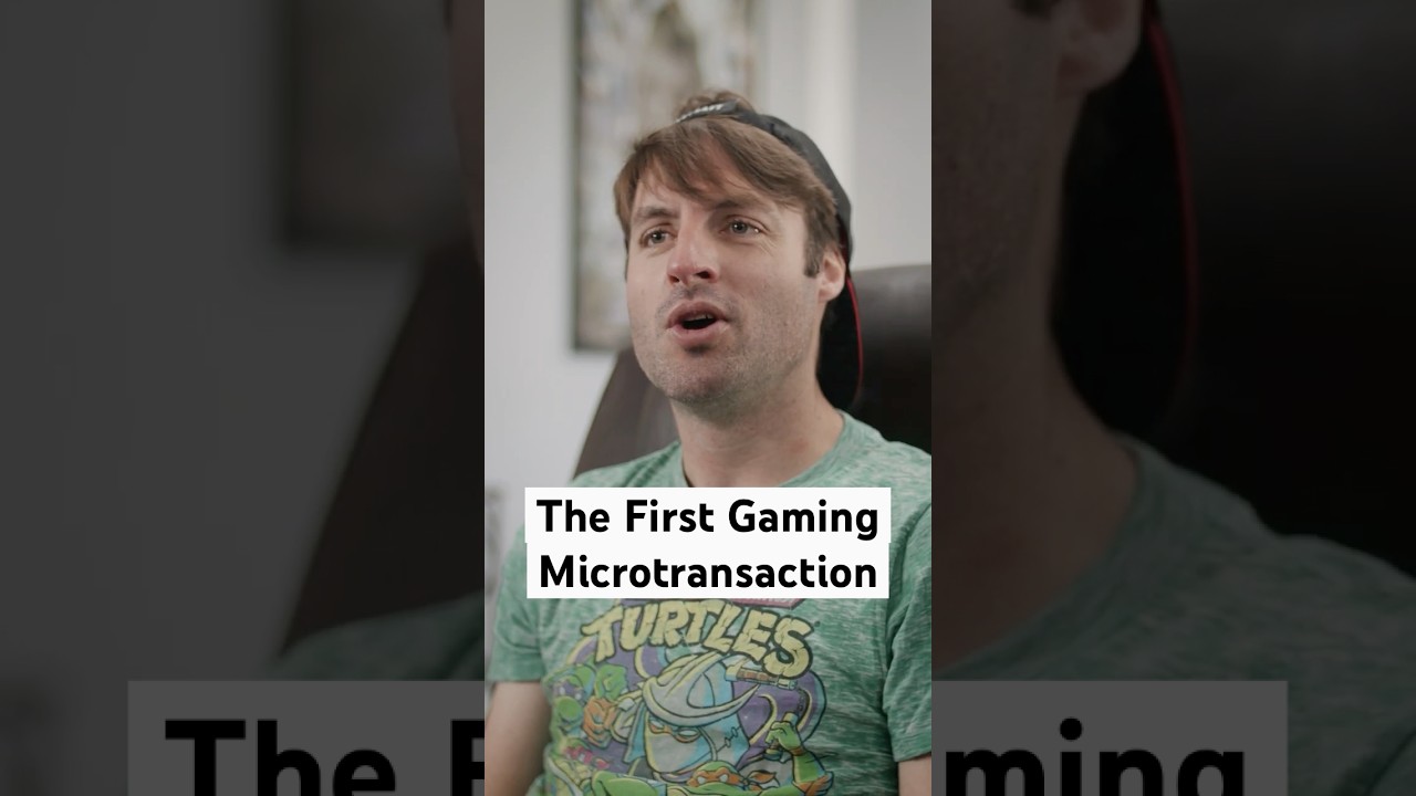 The First Microtransaction in Gaming
