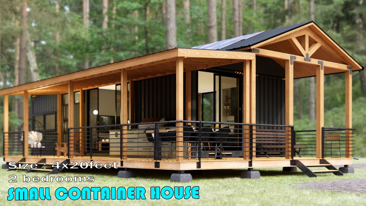 Shipping Container house full tour | Cabin Airbnb House Tour