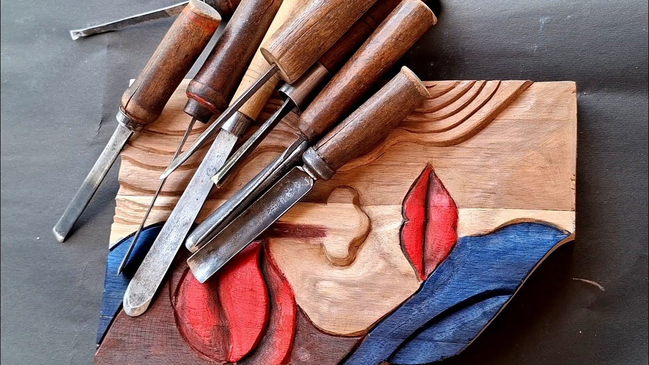 Beautiful Women Face Making Wood  | Wood Carving 
