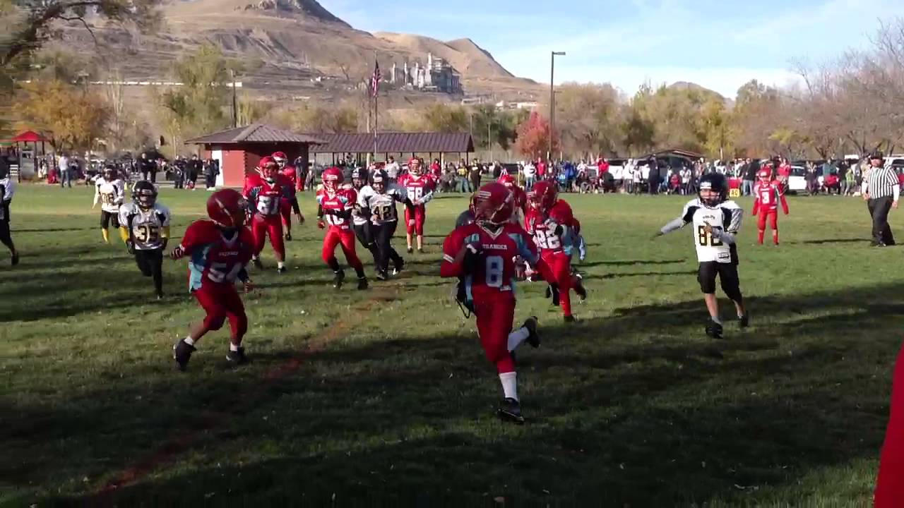 #8 Dayton Thomas - Granger vs Cottonwood 11/3/12 playoffs