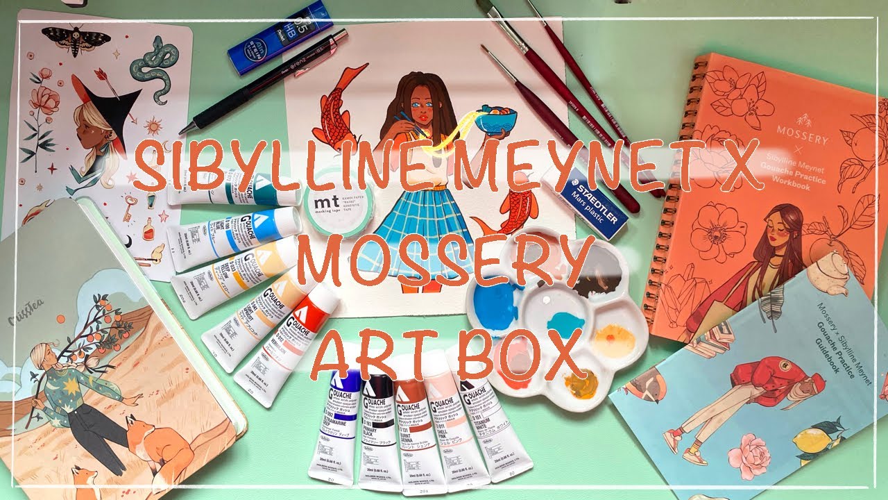 Sibylline x Mossery Art Box | Review and Demo