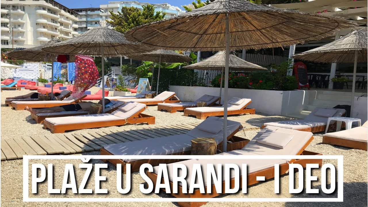 PLAŽE u centru Sarande i BESPLATNA gradska plaža - Plaže u Sarandi - I deo