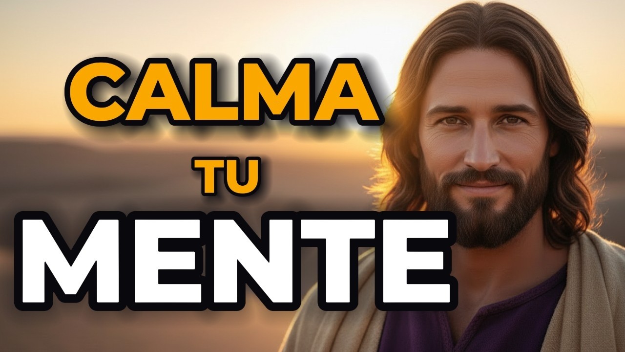 DEJA DE PENSAR TANTO, tu mente necesita descansar en Dios. Recupera la Paz | Mensaje urgente.
