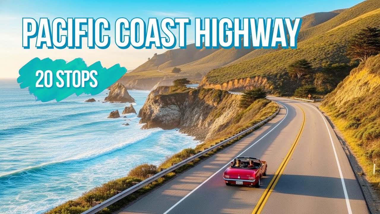Pacific Highway 1 from San Francisco to Los Angeles: 20 Stops Along the Coast Road Trip
