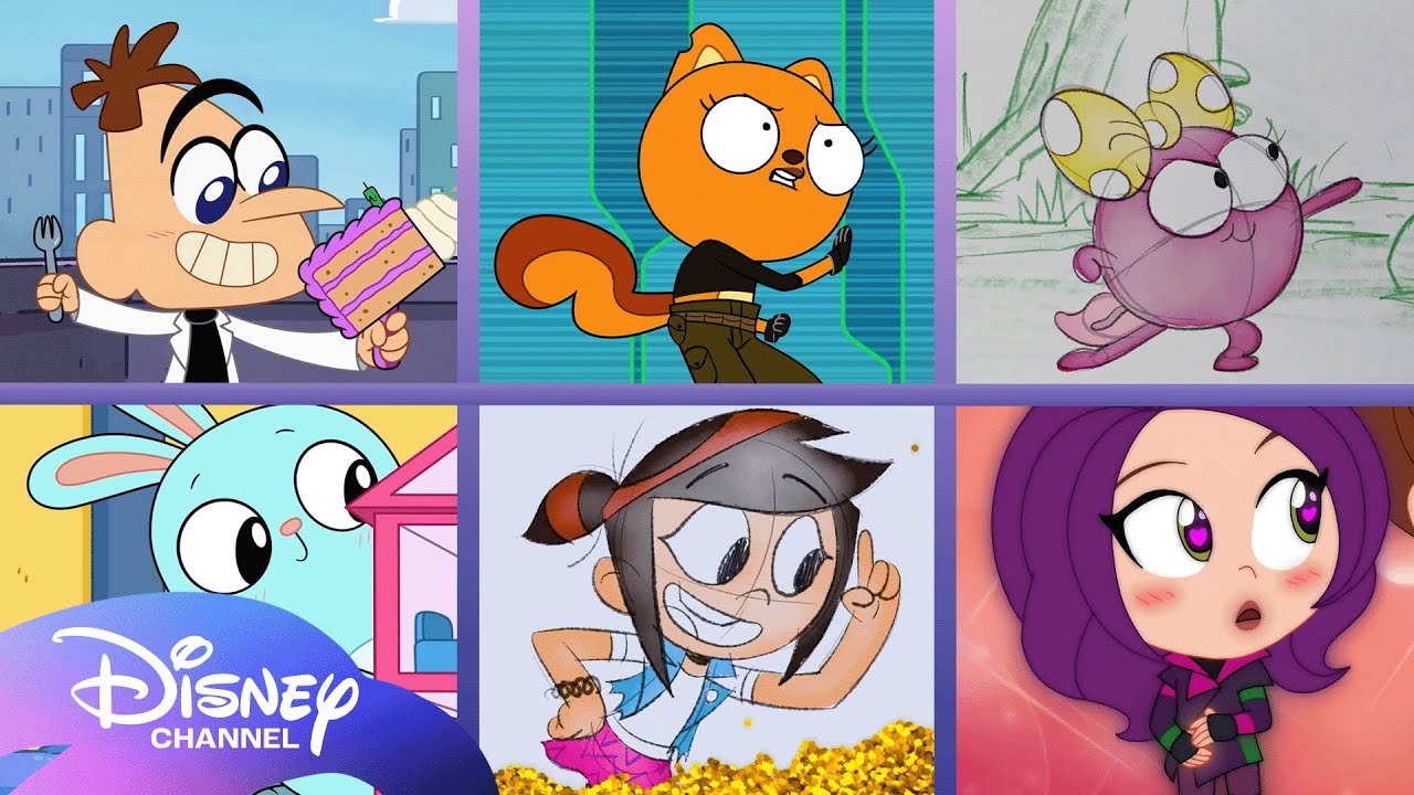 Top 10 Disney Channel Cartoon Shorts of 2024 🎉 | @disneychannelanimation