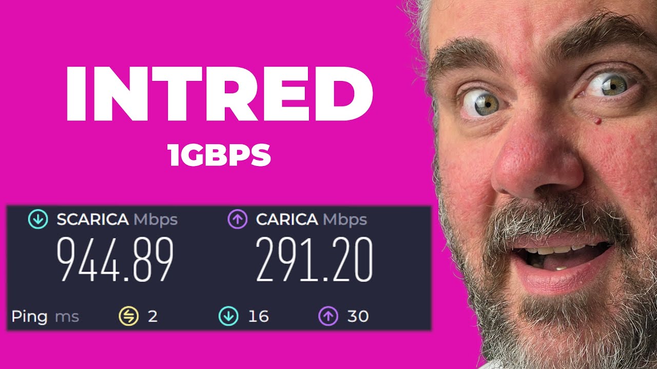 LA CONNESSIONE MIGLIORE DEL NORD ITALIA (?) - INTRED FIBRA OTTICA FTTH 1GBPS