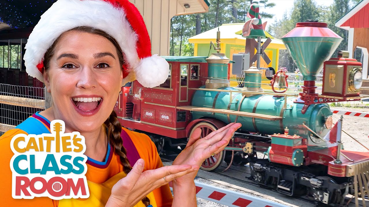 Up On The Housetop | Songs from Caitie's Classroom | Dance with Santa!