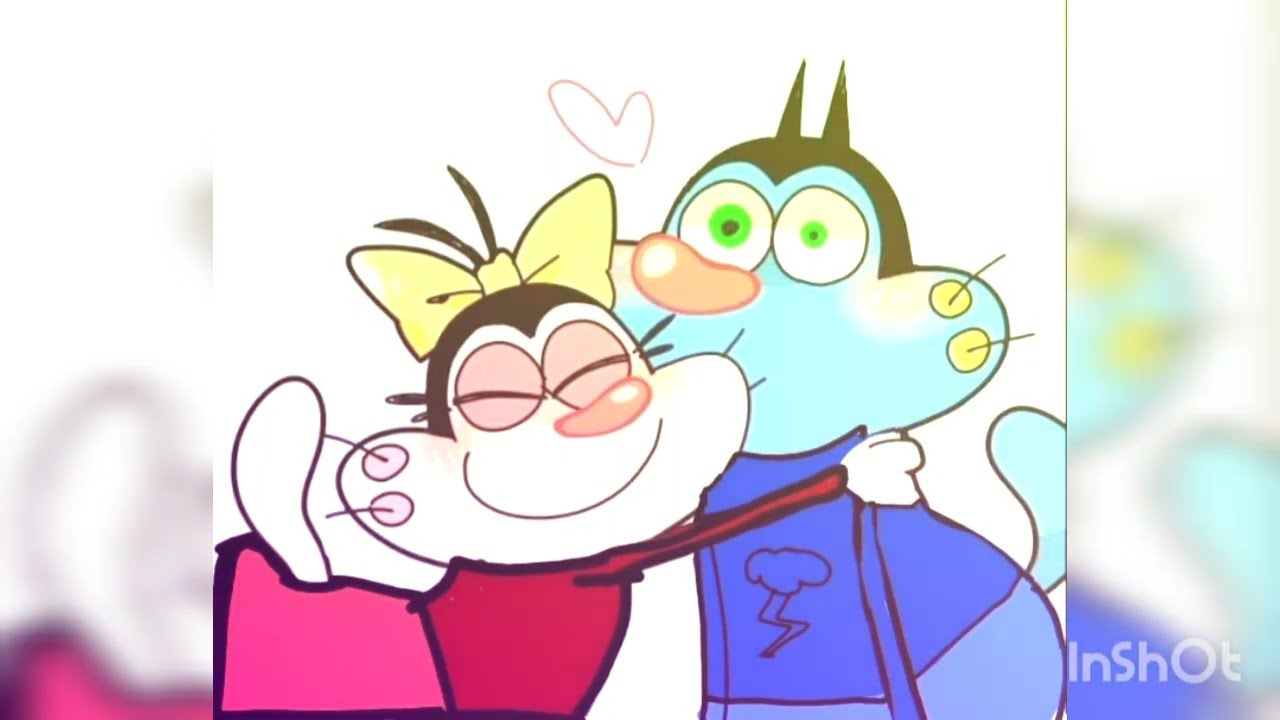 oggy and olivia my heart beats like a drum