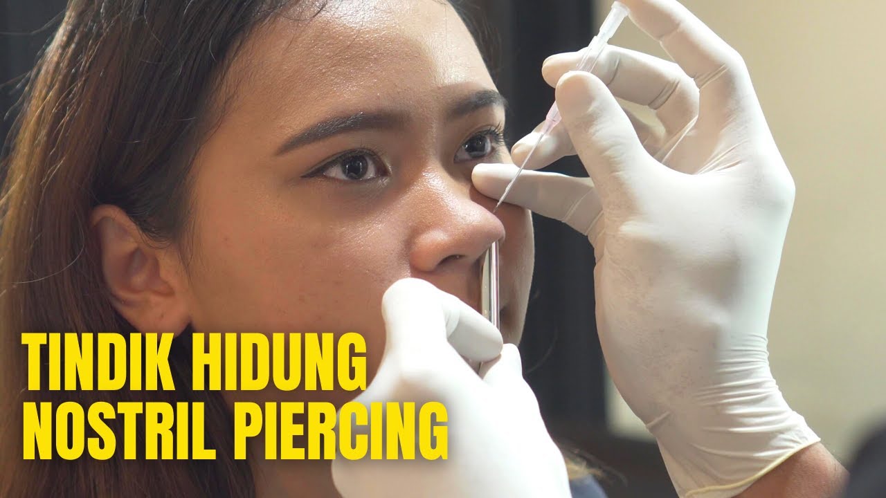 Tindik Hidung Nostril Piercing - STUDIO TINDIK PROFESIONAL