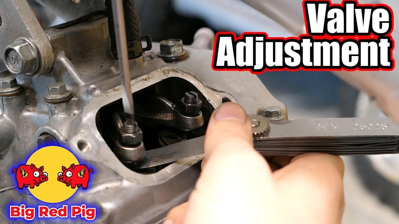 Valve Adjustment - XR650R Supermoto Build #7