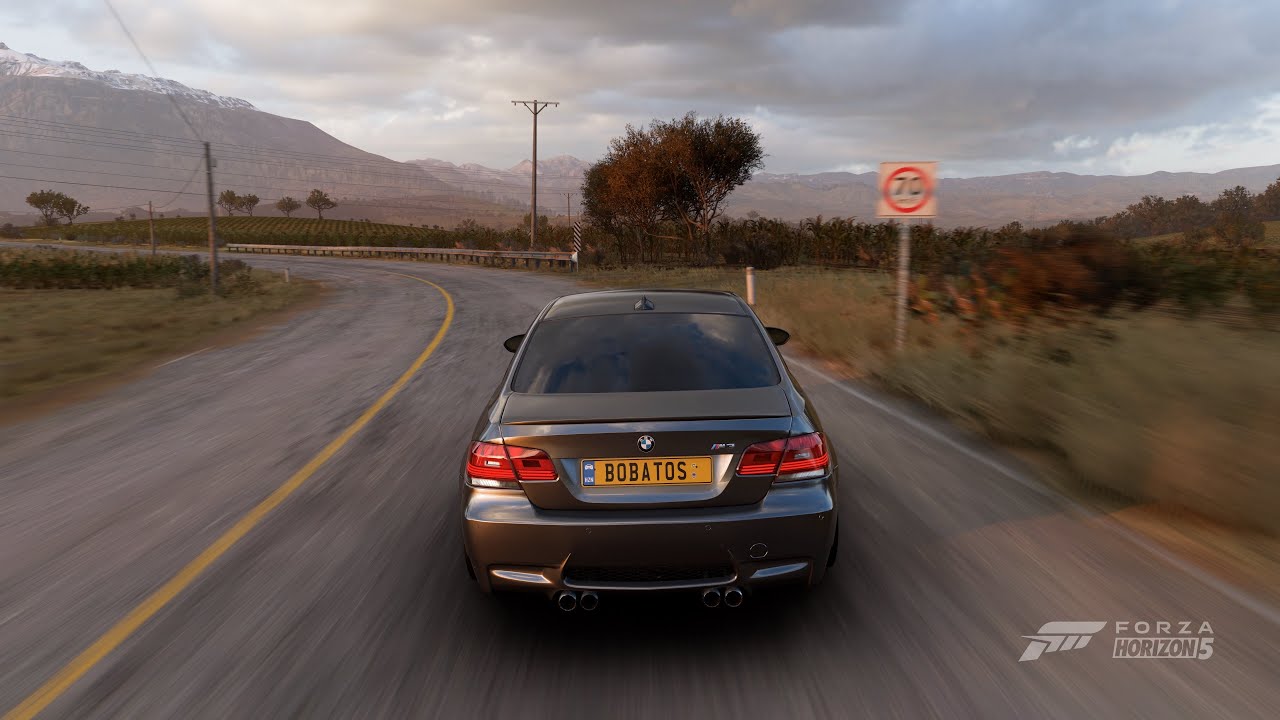 Forza Horizon 5 - BMW M3 2008 | Sunset Drive to Nighttime Autobahn Sprint
