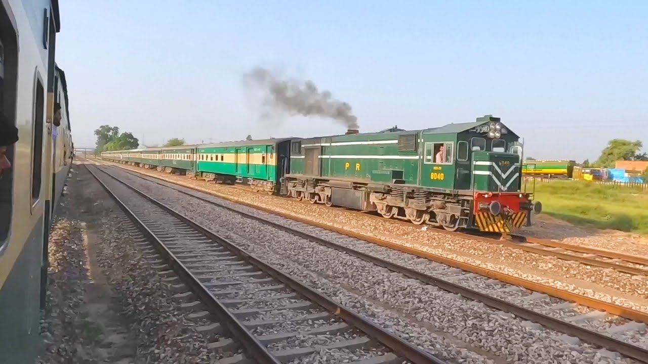 Multan Sey Kundina JNSlow Train Route Journey Thall Express Cross Sher Shah Bridge