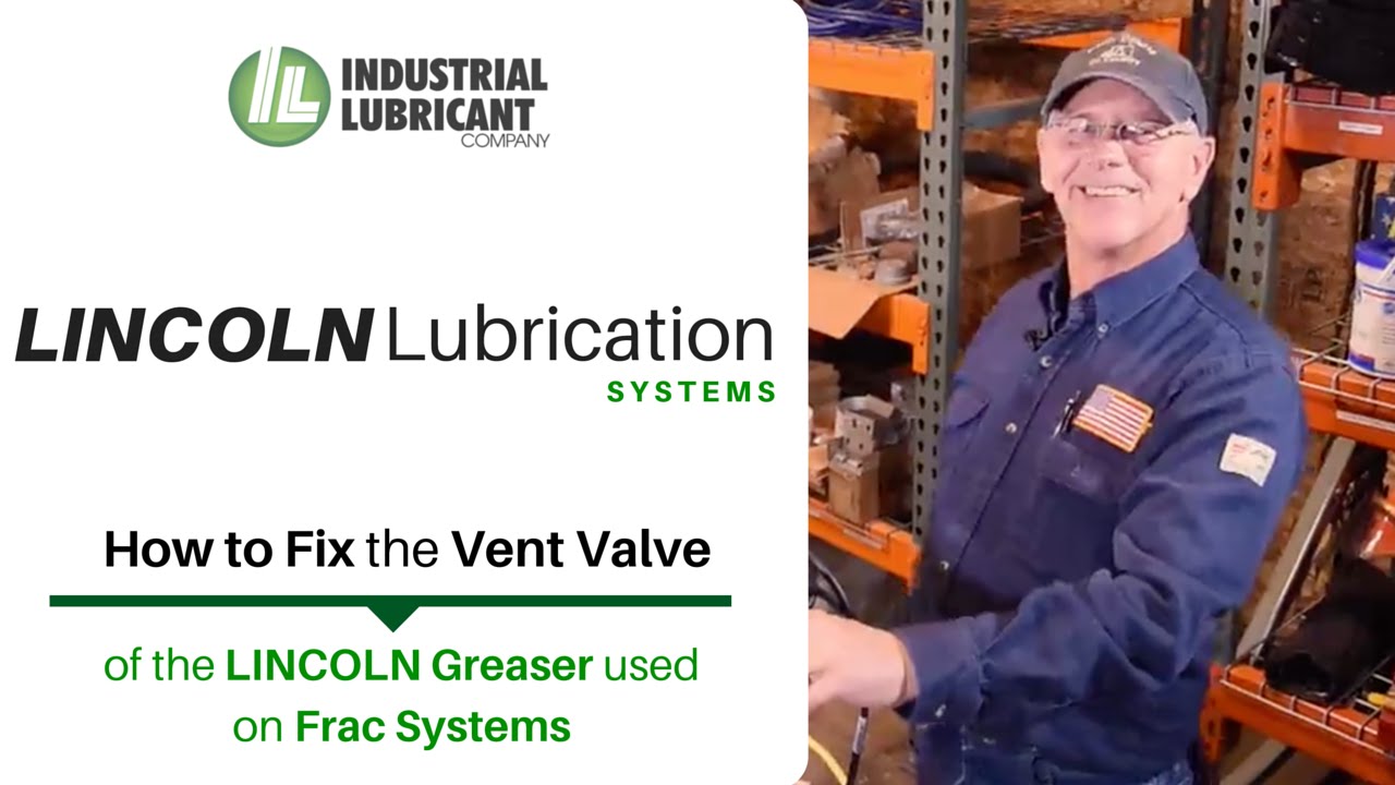 Lincoln Greaser -  How to Rebuild a Vent Valve