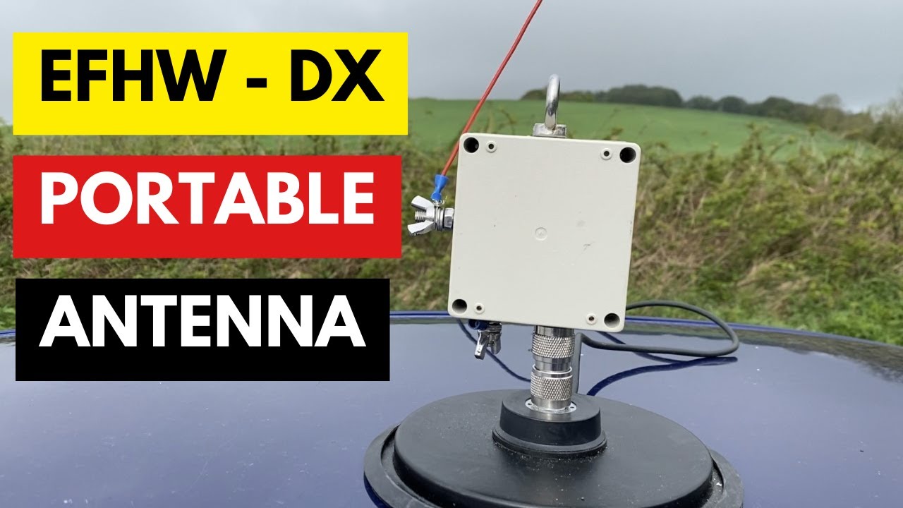 Ham Radio: Easy End Fed Half-wave Portable Antenna