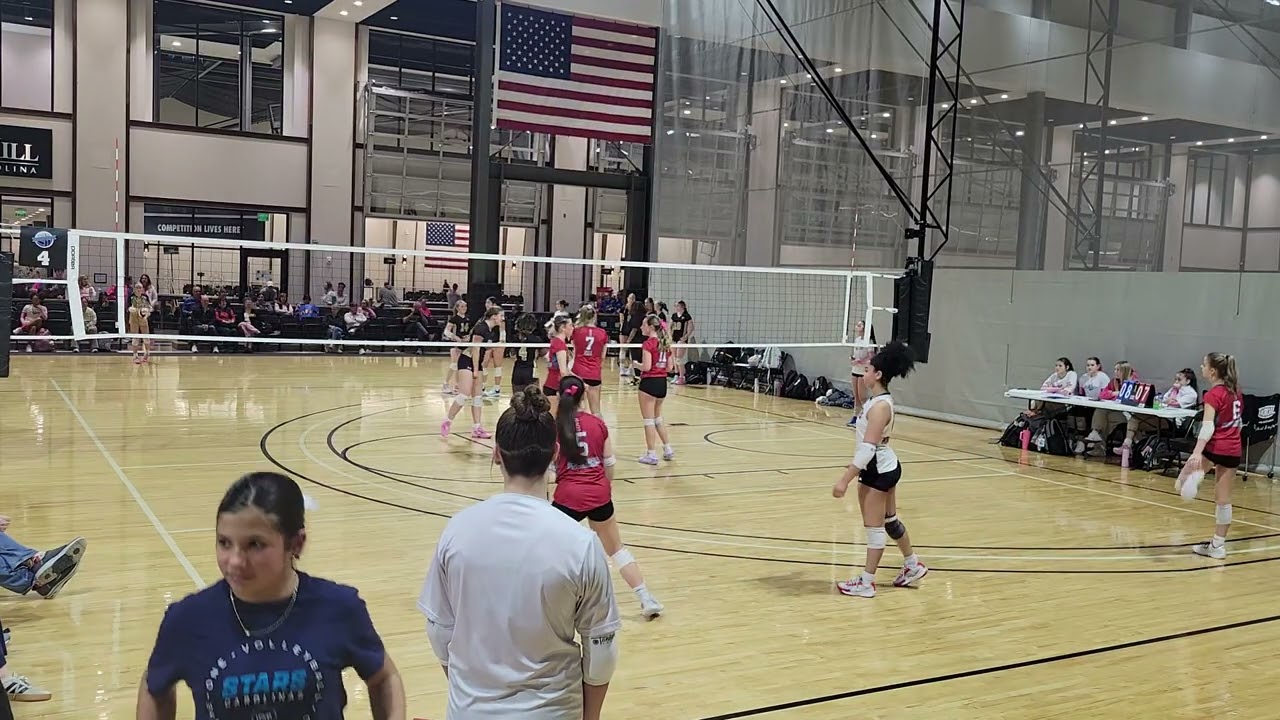 Stars 15 Angie vs NC Gold set 2