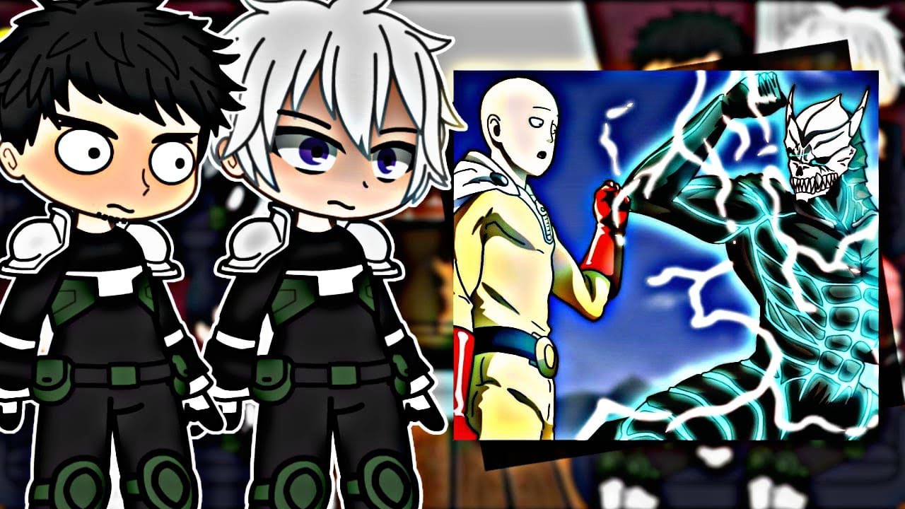 Kaiju no 8 React to If Saitama in Kaiju No. 8 // Gacha React