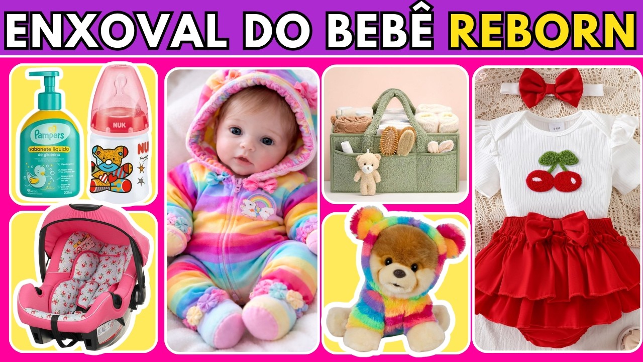 Enxoval Bebê Reborn 2026 🍼 Monte Cada Detalhe!