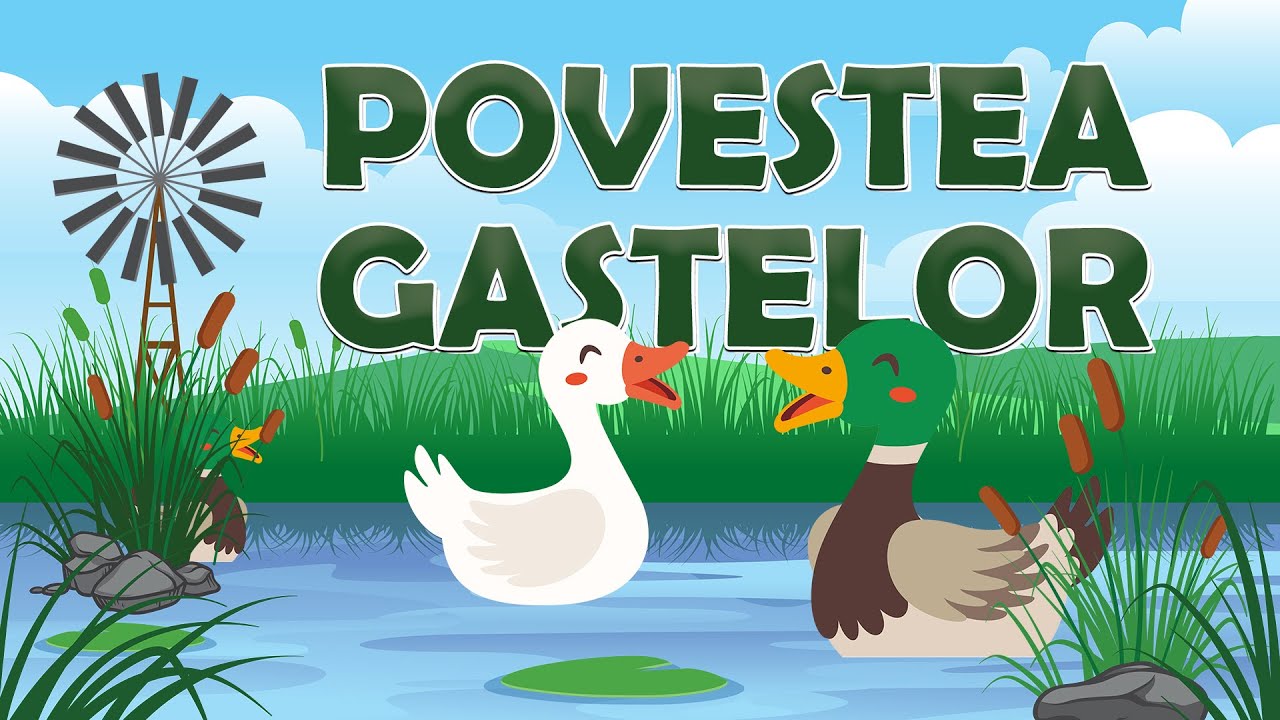 Povestea gastelor - de George Cosbuc - Poezii pentru copii