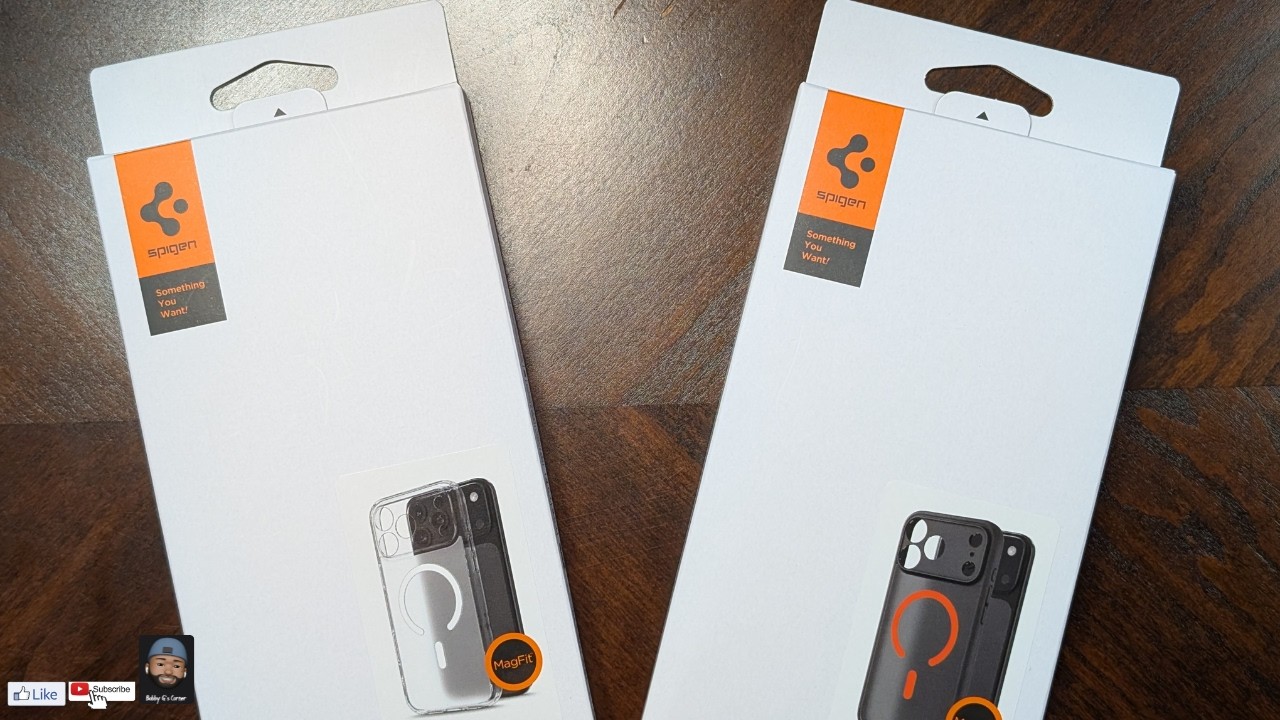 Spigen Ultra Hybrid для iPhone 17 Pro Max | Frosted Black против Frosted White
