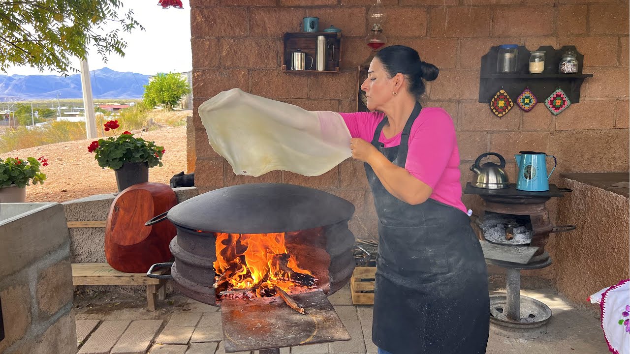 Asi hacemos las Tortillas de Harina Sonorenses (Sobaqueras o de agua)  - La Herencia de las Viudas