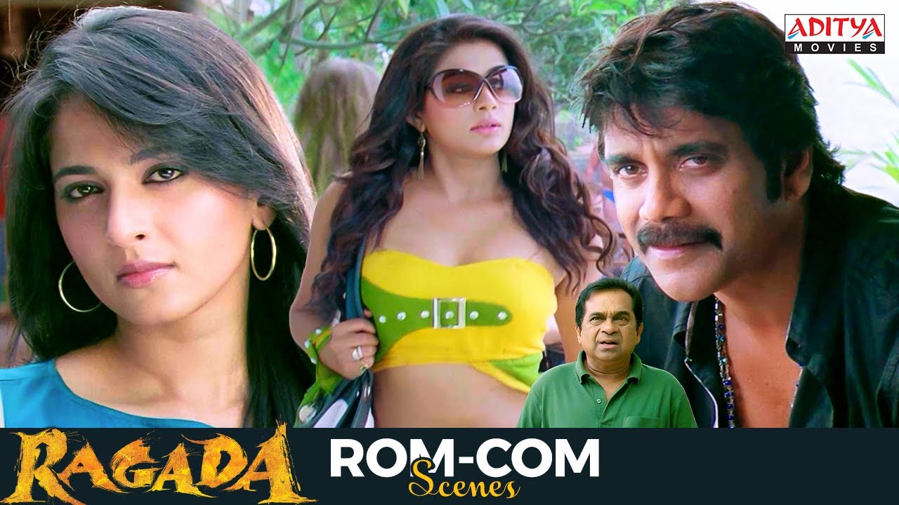 Nagarjuna South Movie Scenes | Anushka, Brahmanandam | Ragada Hindi Dubbed Movie | Aditya Movies