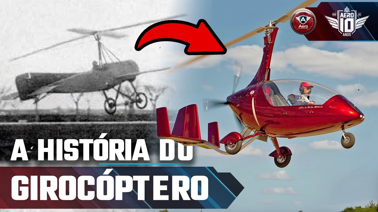 Como SURGIU o GIROCÓPTERO?