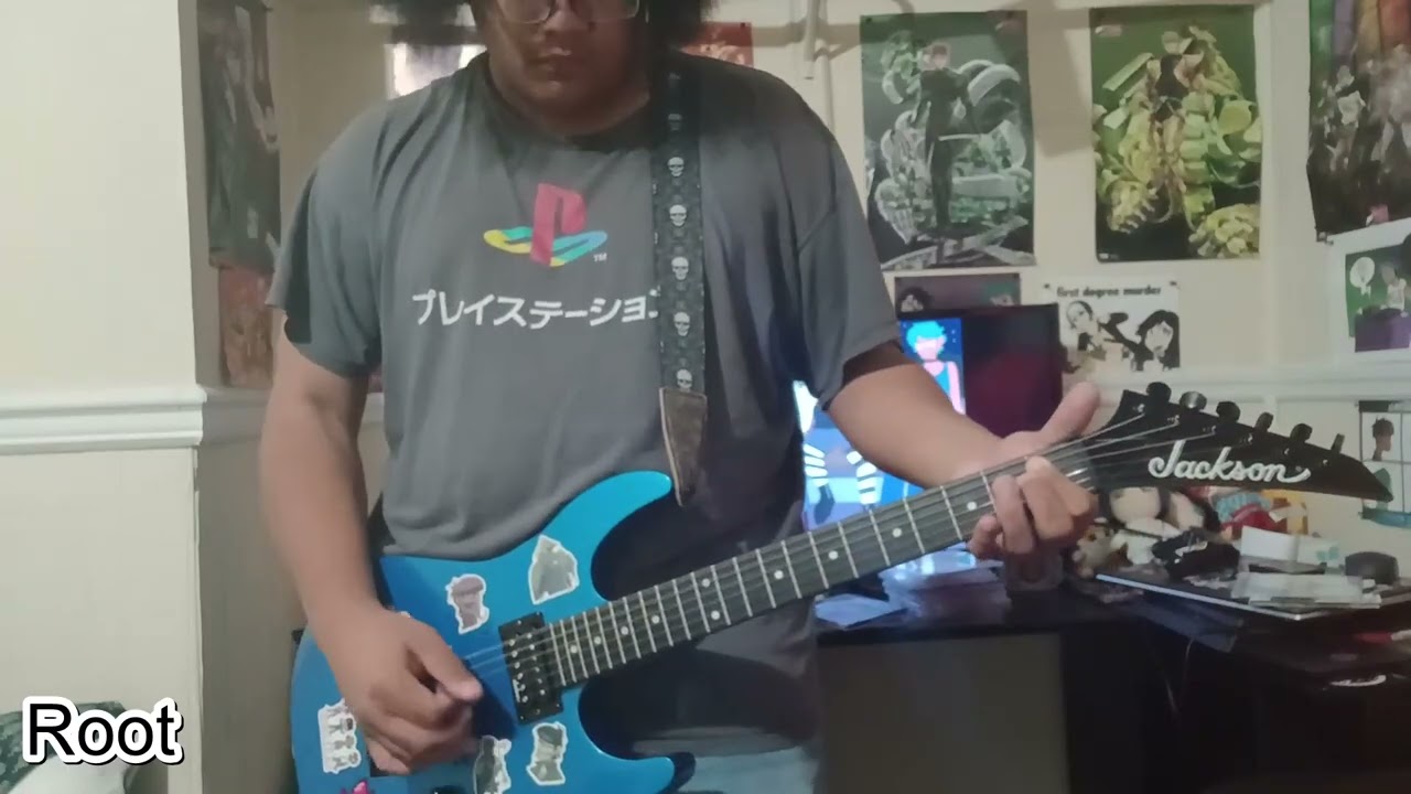 doing at least one riff from deftones's adrenaline album
