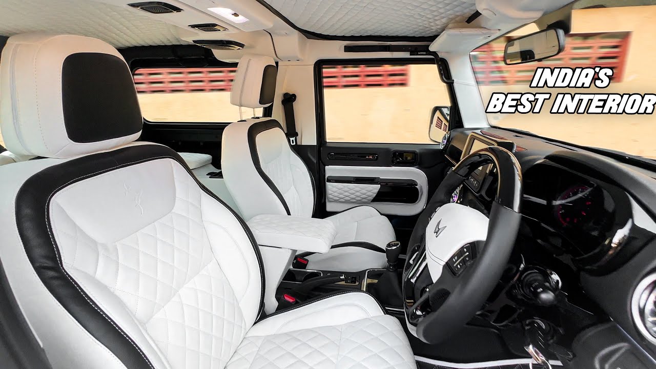 MAFIA THAR With INDIA'S BEST INTERIOR || BEST FINISHING EVER || FULL THAR MODIFICATION ||📞7977493577